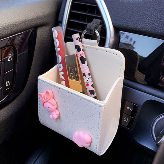 Cute Pink Bunny Mini Storage Box