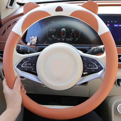Cute Panda Bear Ear Steering Wheel Cover