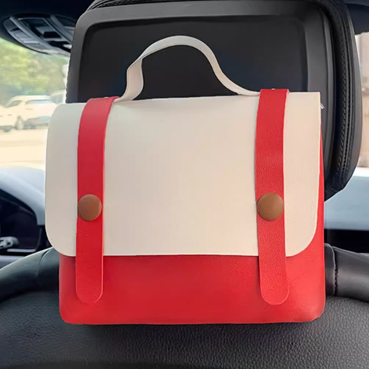 Pretty School Bag Tissue Box Holder