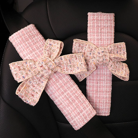 Classic Luxe Ribbon Seat Belt Cover