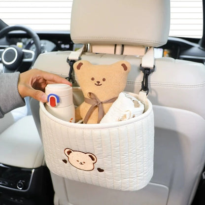 Cotton Baby Bear Storage Bag